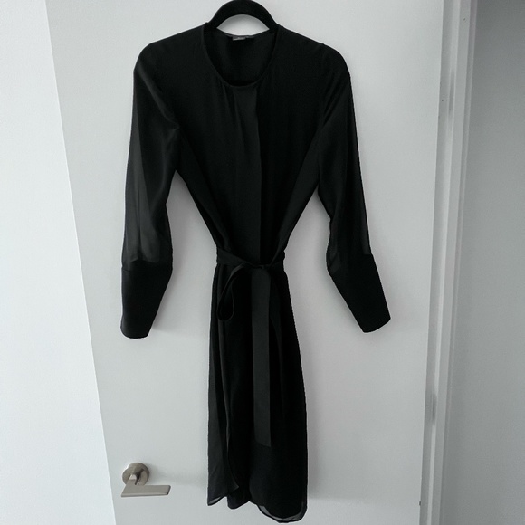 Club Monaco Silk Shirt Dress - Picture 3 of 7